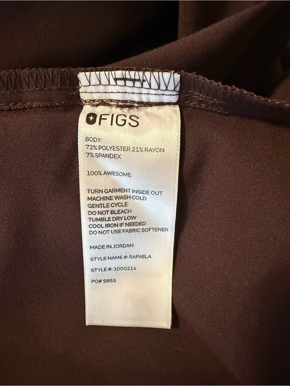 Figs Rafaela Scrub Top - Picture 3 of 4